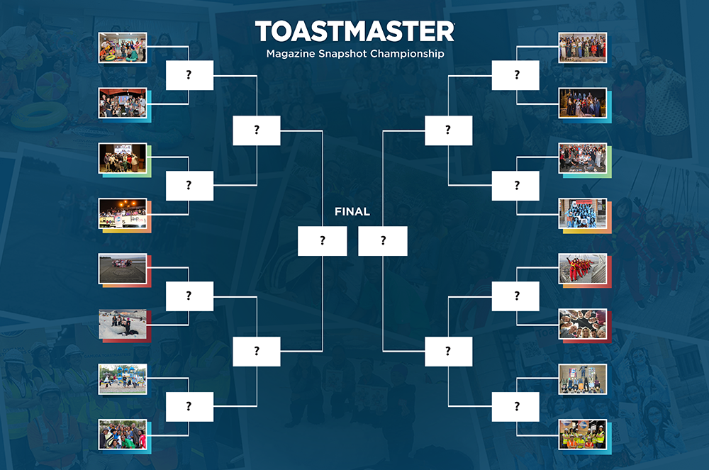 Brackets with Toastmaster Snapshot photos