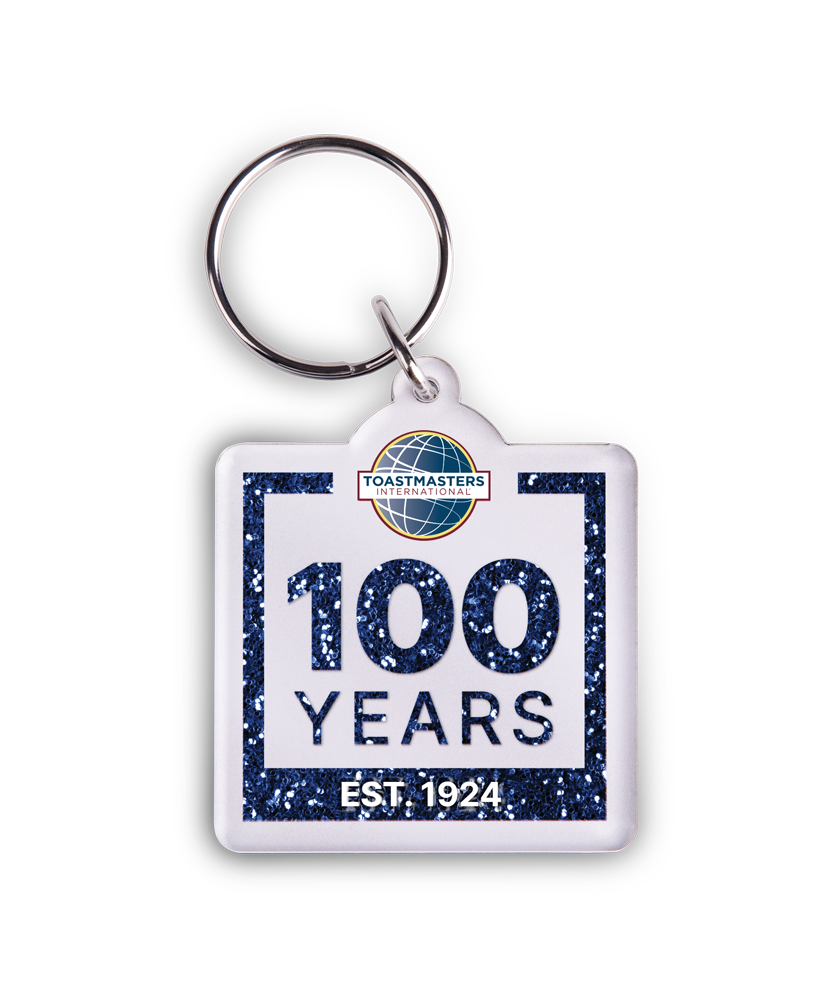 100th-Anniversary-Keychain-Toastmasters