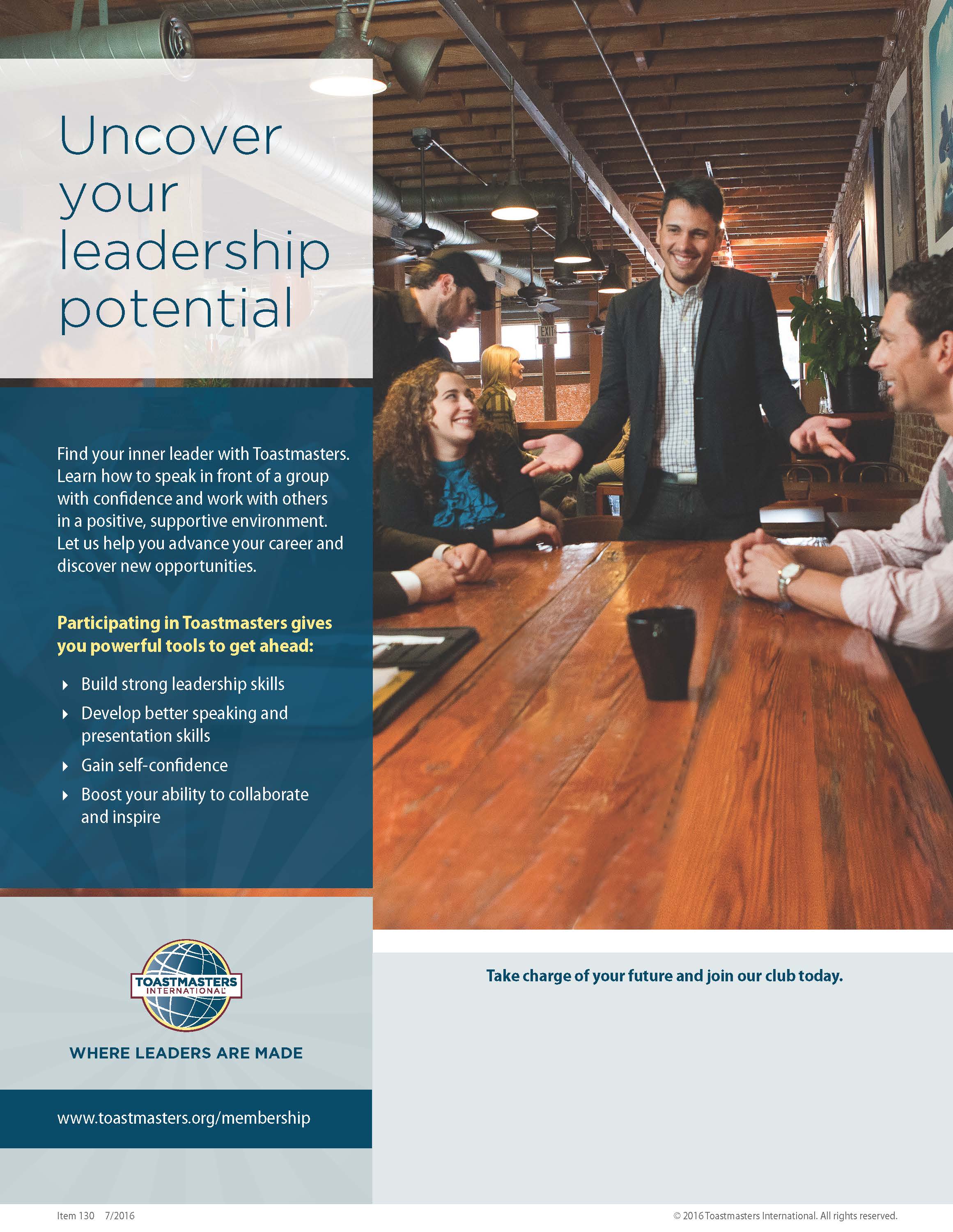 Uncover Your Leadership Potential Flier