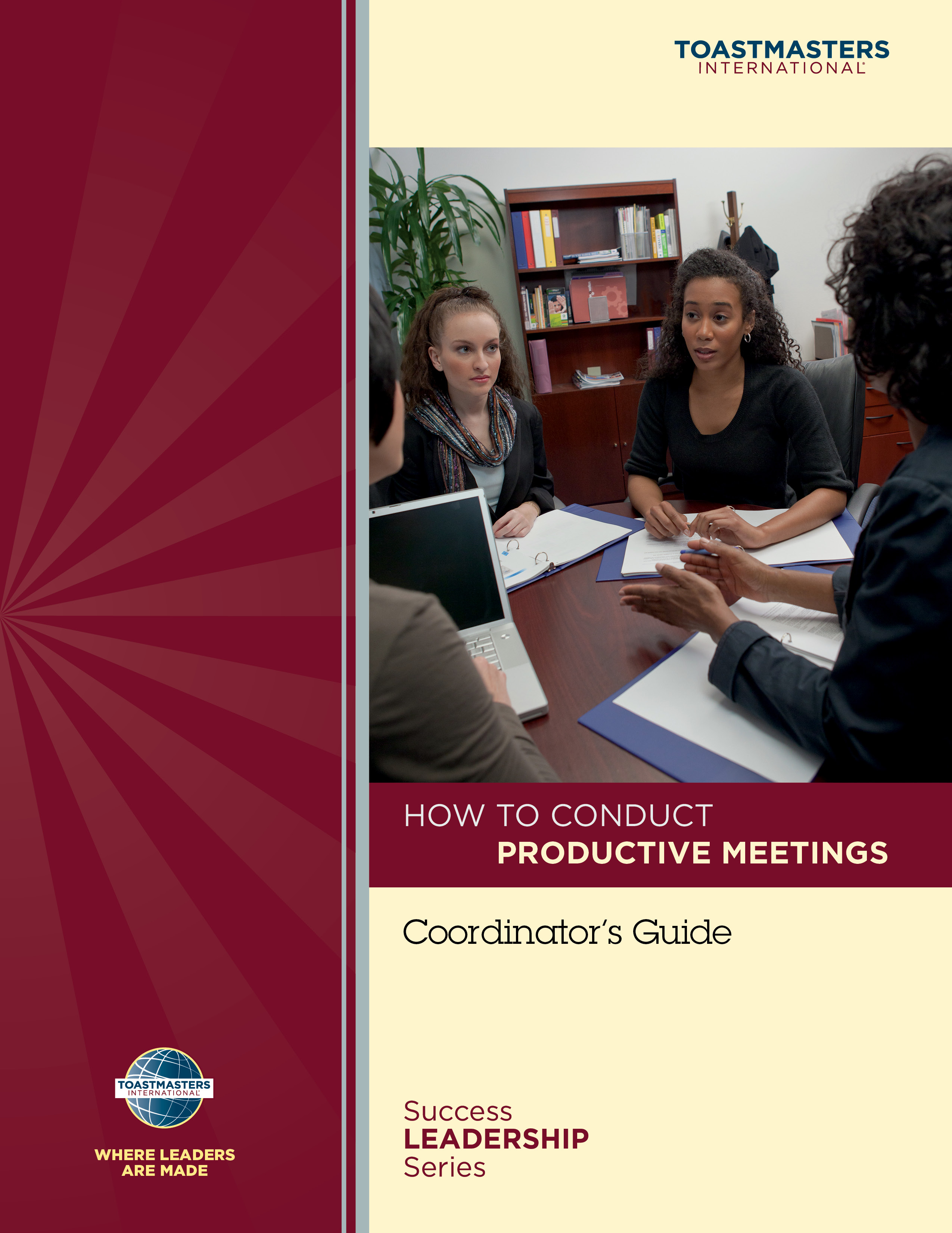 How to Conduct Productive Meetings Workshop Coordinator's Guide