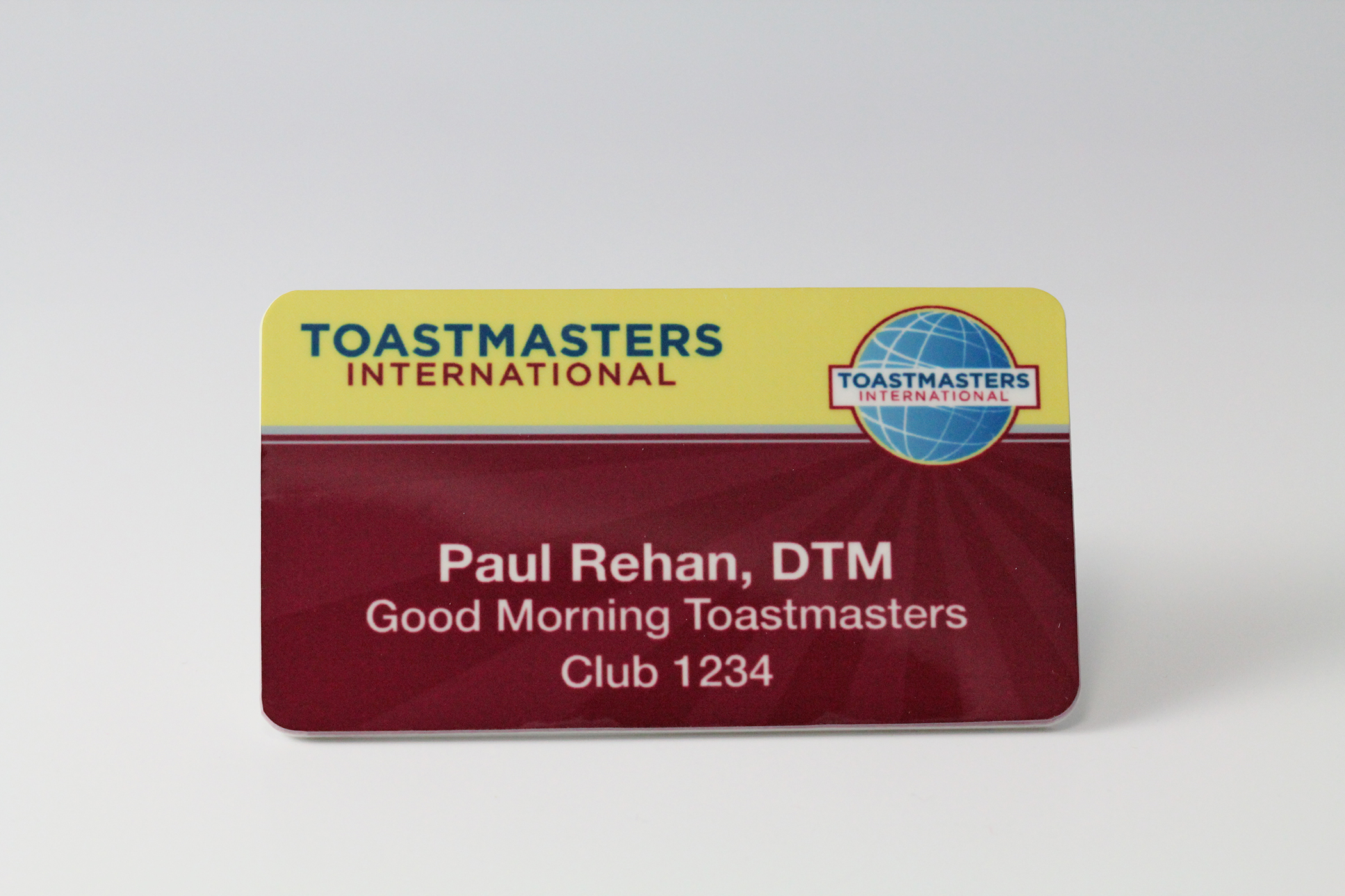 DTM Badge (Magnetic Back)