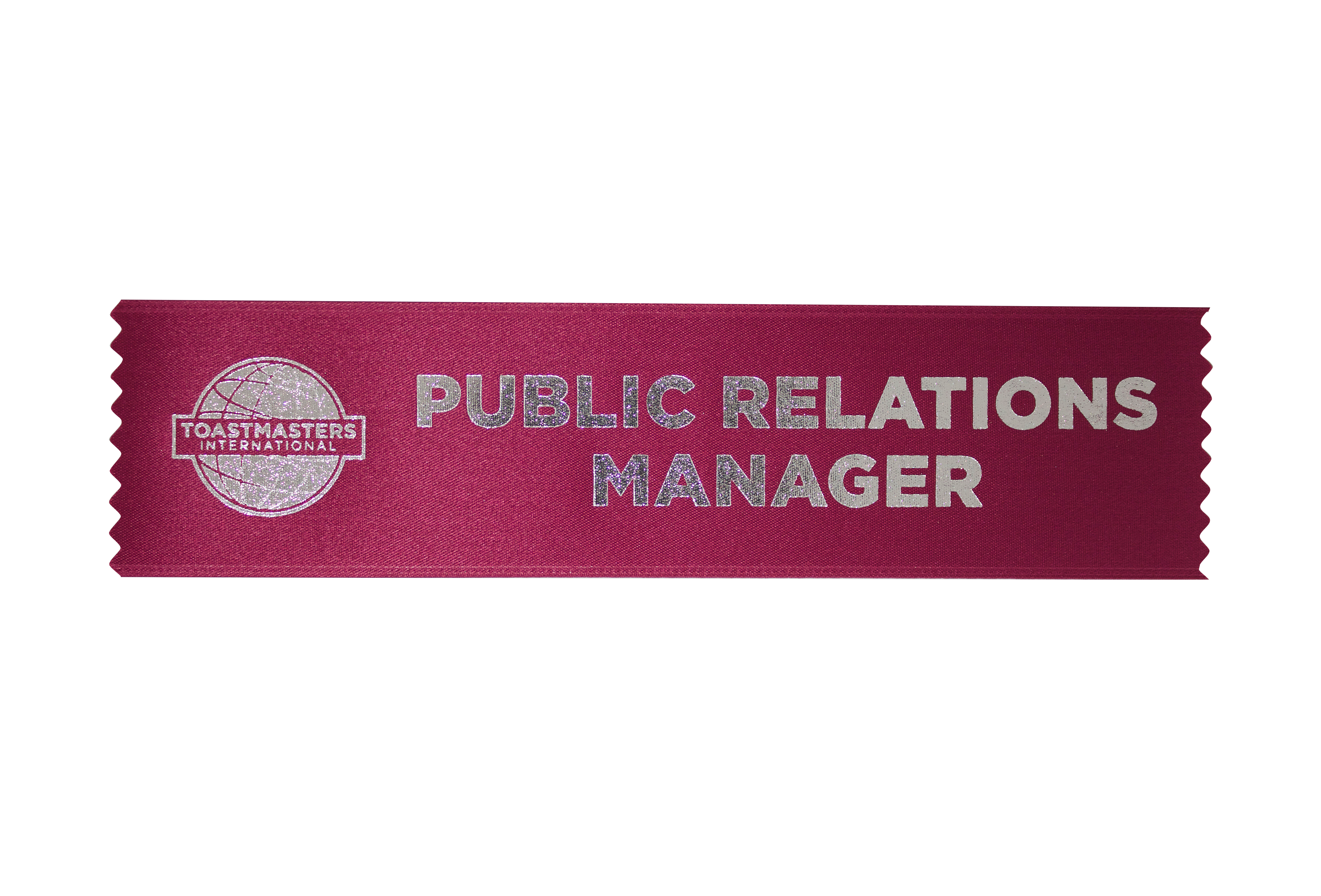Public Relations Manager Ribbon