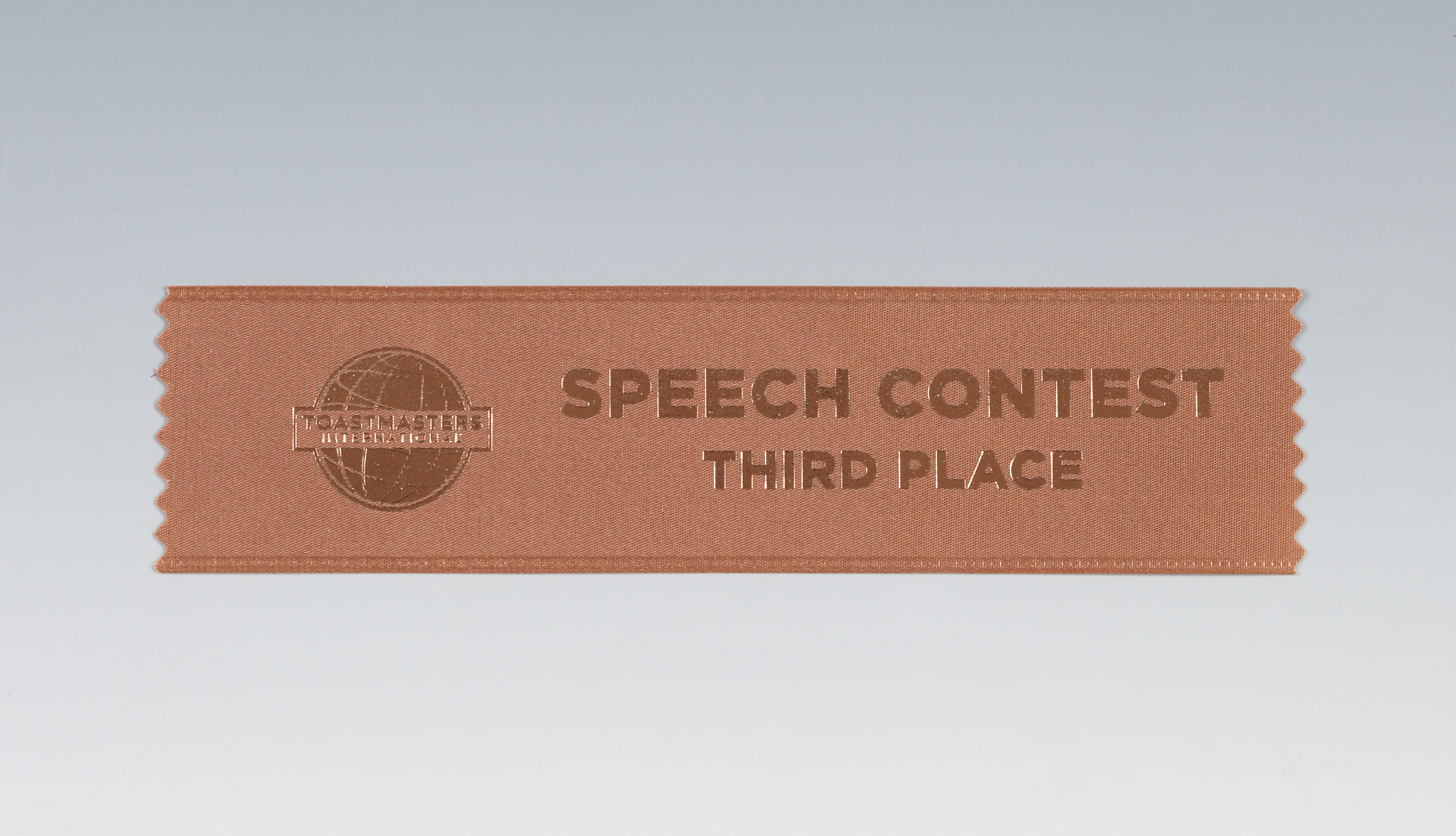 Speech Contest Ribbon (3rd Place)