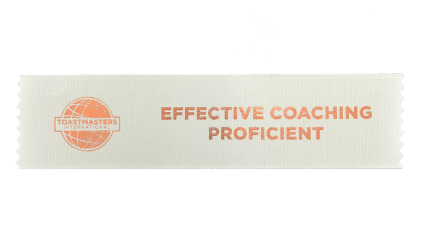 Effective Coaching Proficient Ribbon