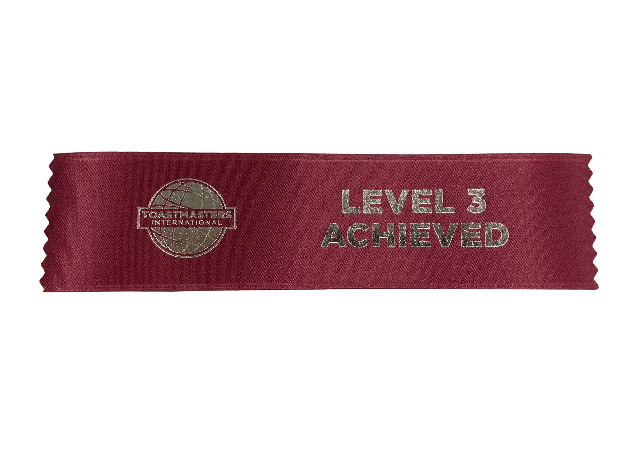 Level 3 Achieved Ribbon
