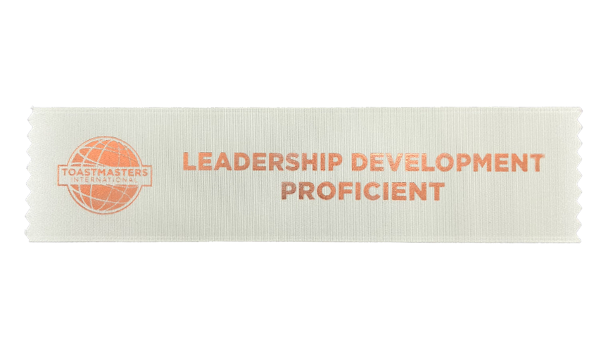 Leadership Development Proficient Ribbon
