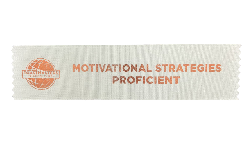 Motivational Strategies Proficient Ribbon