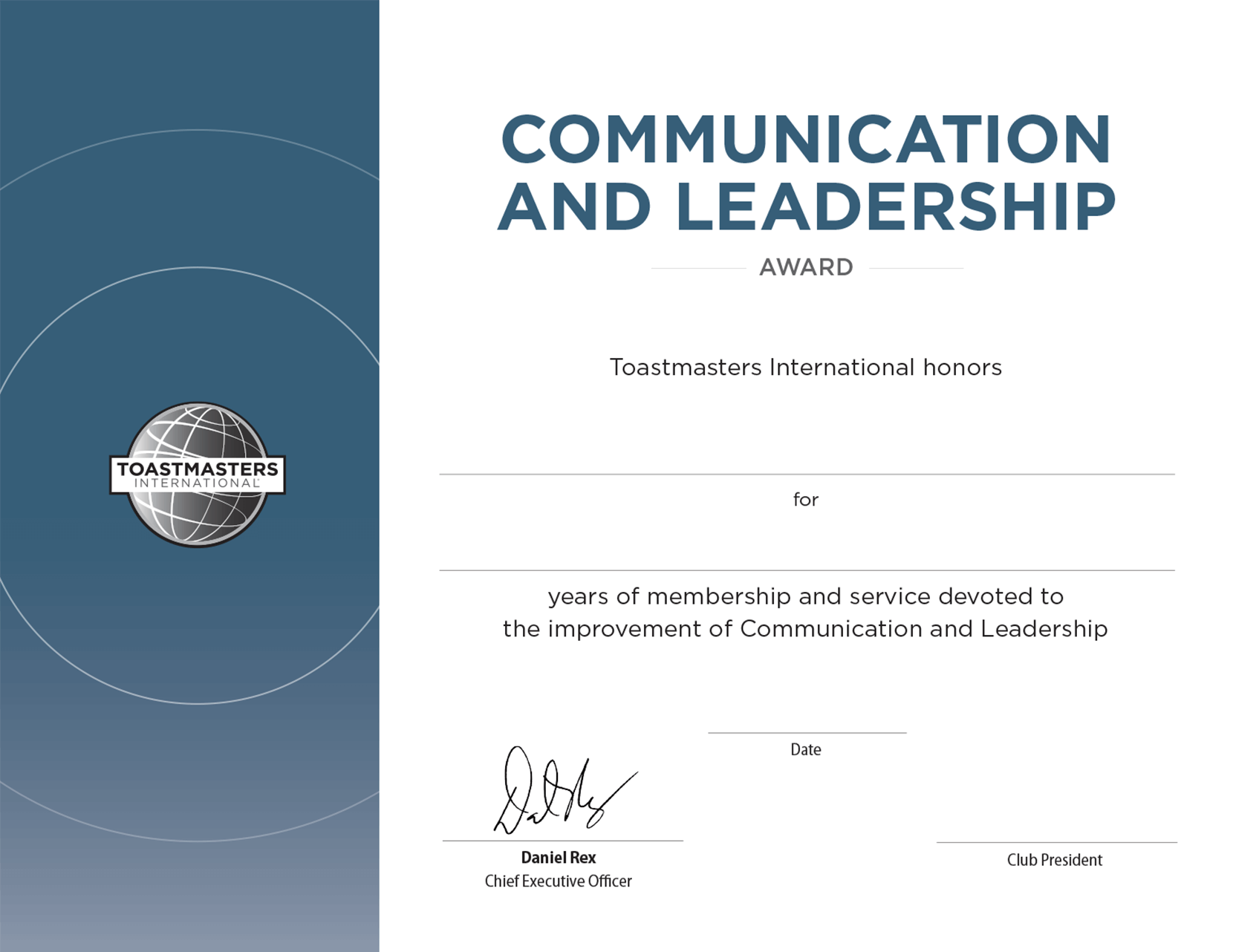 Certificates