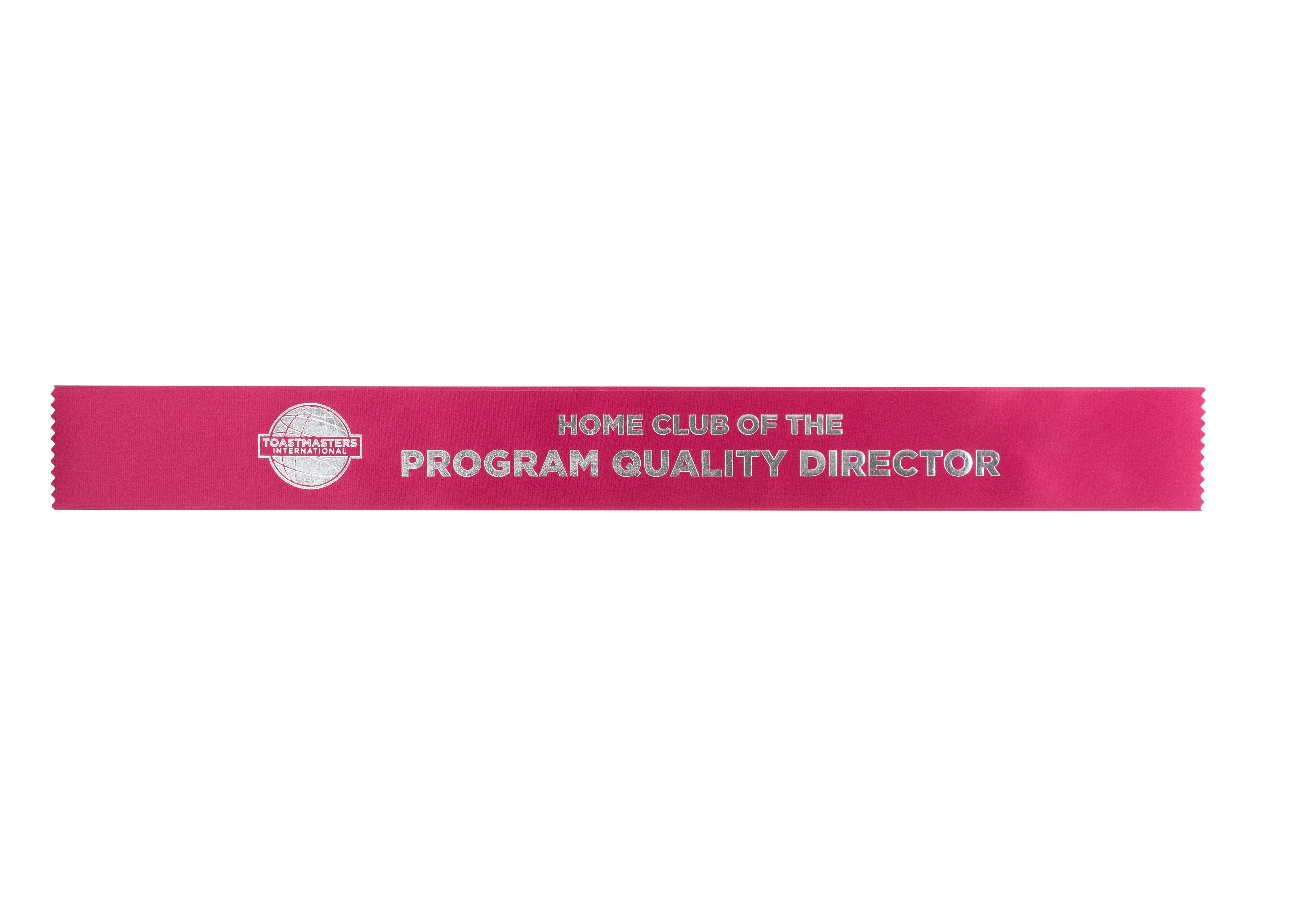 Home Club of the Program Quality Director Ribbon