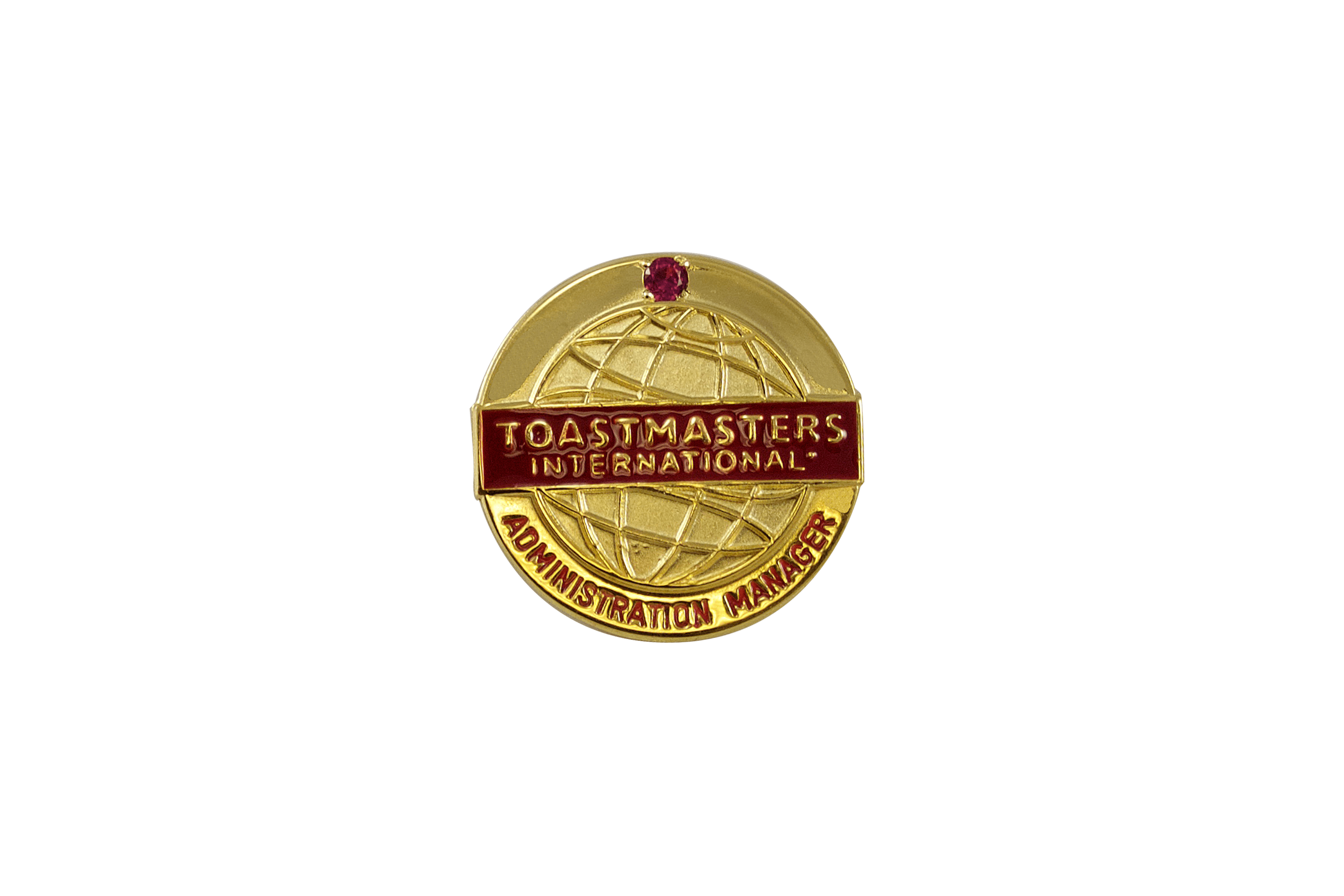 Administration Manager Pin (with stone)