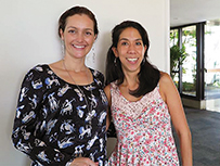 Angelica Godinho and Denise Suyama