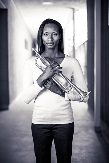 Letford, an award-winning music teacher, had a speech impediment growing up and began playing the trumpet in third grade. She says she found her voice through music.