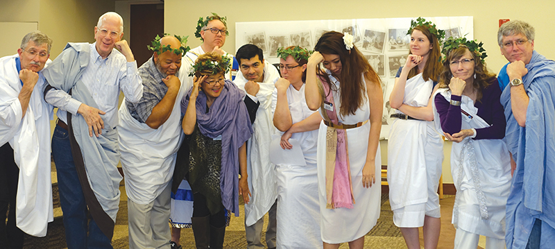 Toastmasters toga party