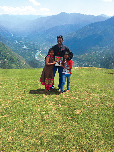 Singaravelan Venkatesan, ACB, ALB, and his children, from Chennai, India, visit Kullu and Manali in the Himalayas for summer vacation.