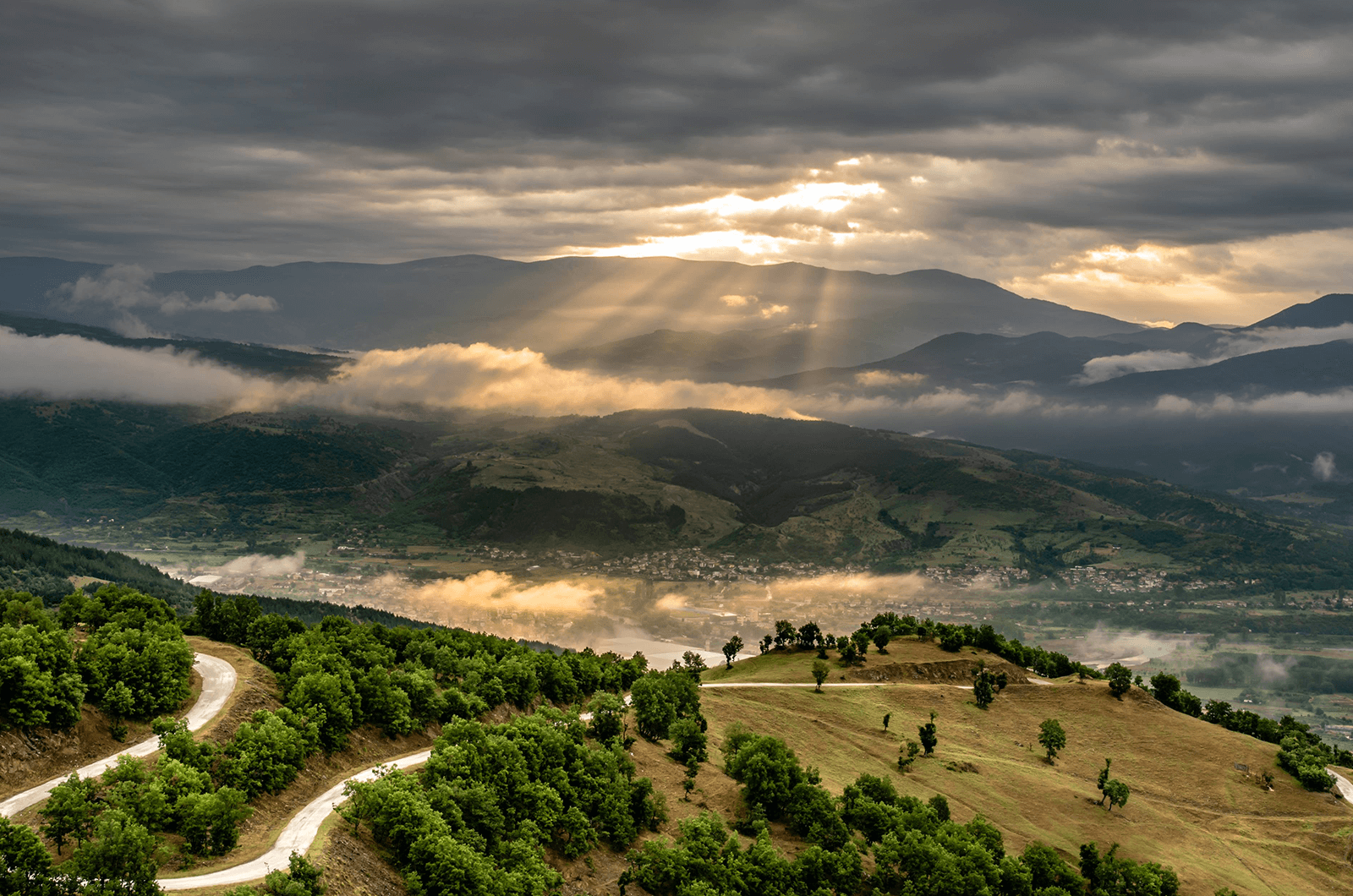 A picturesque landscape of Bulgaria.  Photo Credit: AUBG Professor Jeffery Nilsen