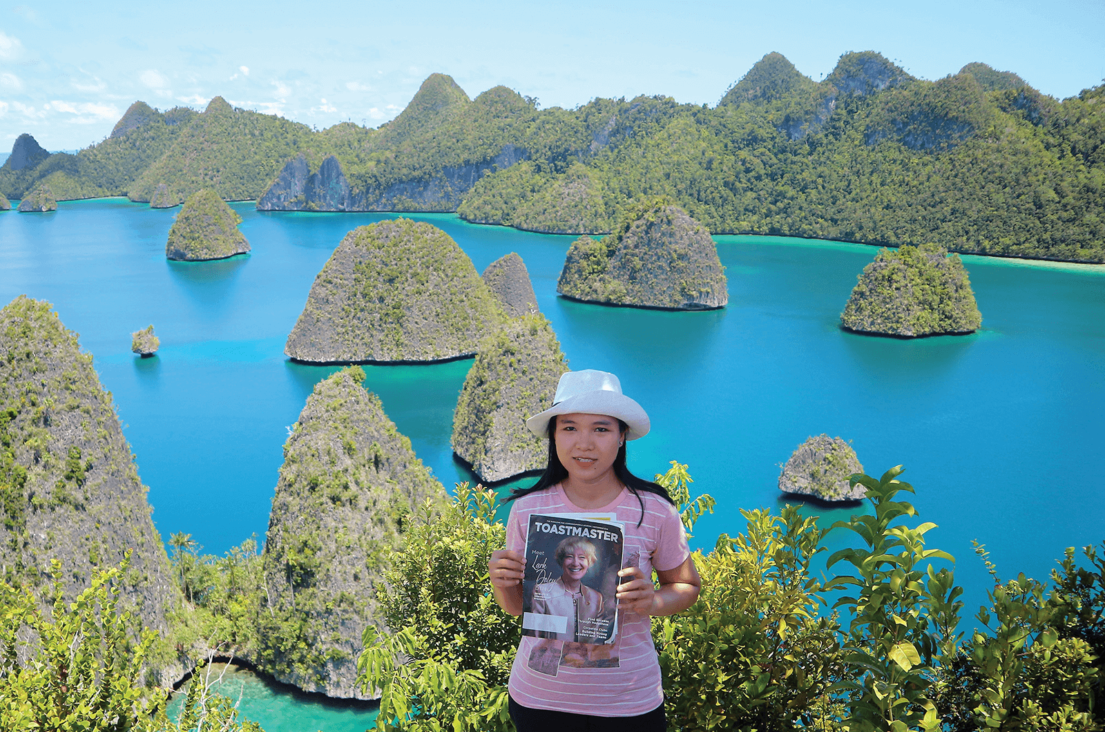 Dian Halleyuisari of Bali, Indonesia, travels to the Raja Ampat Islands, an archipelago located off the northwest tip of Bird’s Head Peninsula in West Papua, Indonesia. 
