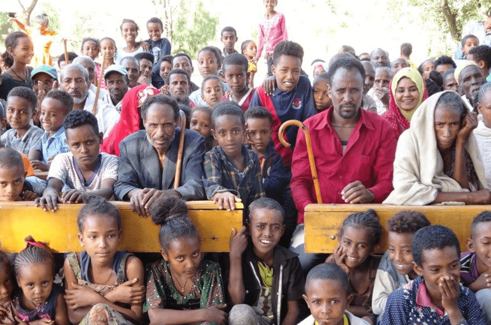 New school buildings in Ethiopia were built around a rainwater-collection system so students have drinking water, and it also used for maintenance and growing vegetables.