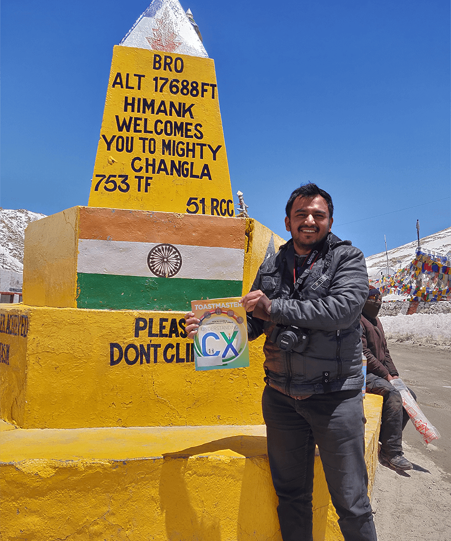 Raj Mehta of Dubai, United Arab Emirates, stops at Chang La Pass while on a road trip through the Ladakh region of India. Chang La, which connects Pangong Lake and the town of Leh, sits 5,381 meters (17,688 feet) above sea level, and translates to “northern pass.” 