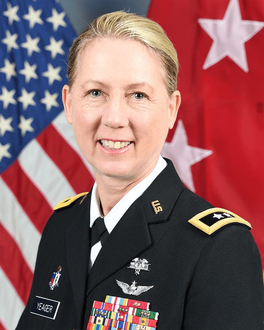 U.S. Army Maj. Gen. Laura Yeager takes command of the California Army National Guard's 40th Infantry Division during a ceremony on June 29, 2019, at Joint Forces Training Base in Los Alamitos, California. Yeager is the first woman to command a U.S. Army infantry division.    *Photos by the California National Guard