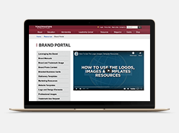 Image of Toastmasters branding webpage