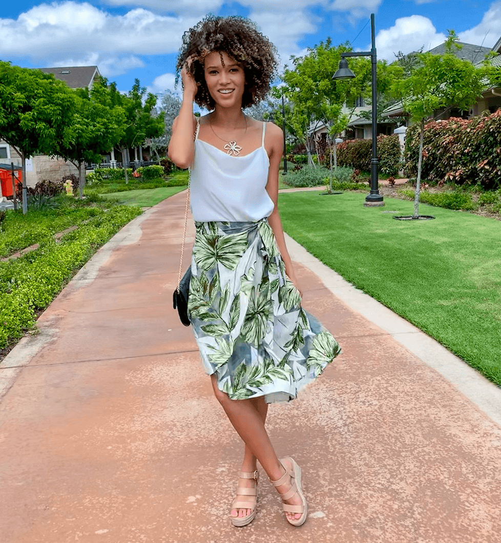 As the daughter of a military officer, Samantha Neyland moved around the world as a child. She has made her mark in Hawaii as a model, actress, and political activist.