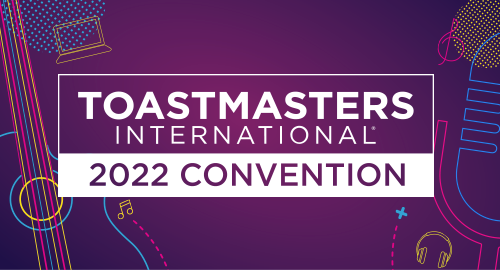 2022 Toastmasters International Convention logo