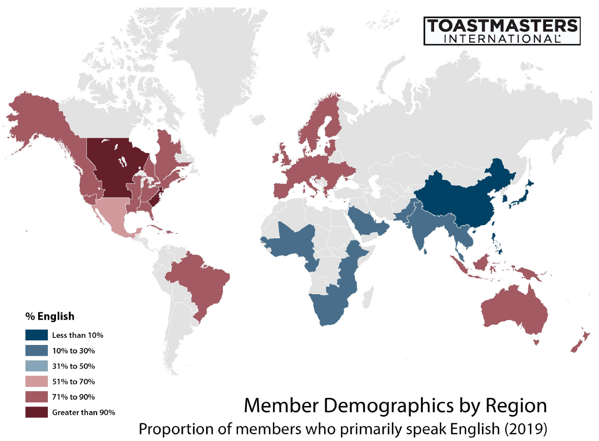 Membership Demographics Primary Language (November 2019)