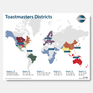 2019-2020 Region Maps