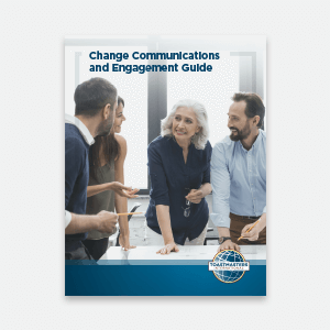 cover of item 932 change communications and engagement guide