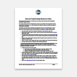 Brand and Trademark Standards for Videos