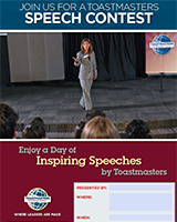 Speech Contest Flier
